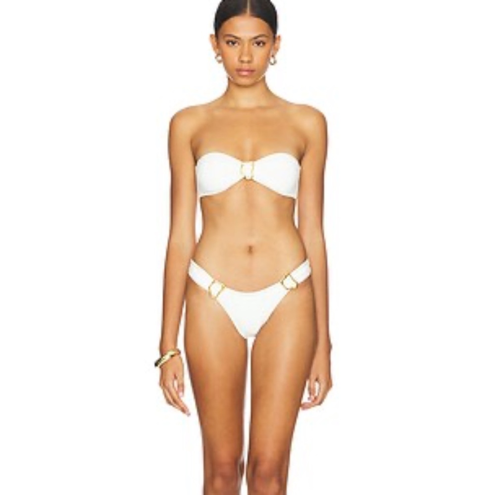 RONNY KOBO x Reina Bikini Bandcamp Set in White